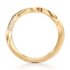 Thumbnail Image 2 of J'Lure Lab-Grown Diamond Contour Wedding Band 1/8 ct tw 18K Yellow Gold