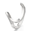 Thumbnail Image 4 of J'Lure Lab-Grown Diamond Contour Wedding Band 1/5 ct tw 18K White Gold