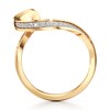 Thumbnail Image 2 of J'Lure Lab-Grown Diamond Contour Wedding Band 1/5 ct tw 18K Yellow Gold