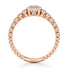 Thumbnail Image 2 of J'Lure Oval Portrait-Cut Lab-Grown Diamond Engagement Ring 1-1/4 ct tw 18K Rose Gold