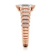 Thumbnail Image 3 of J'Lure Oval Portrait-Cut Lab-Grown Diamond Engagement Ring 1-1/4 ct tw 18K Rose Gold