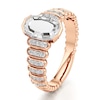 Thumbnail Image 4 of J'Lure Oval Portrait-Cut Lab-Grown Diamond Engagement Ring 1-1/4 ct tw 18K Rose Gold