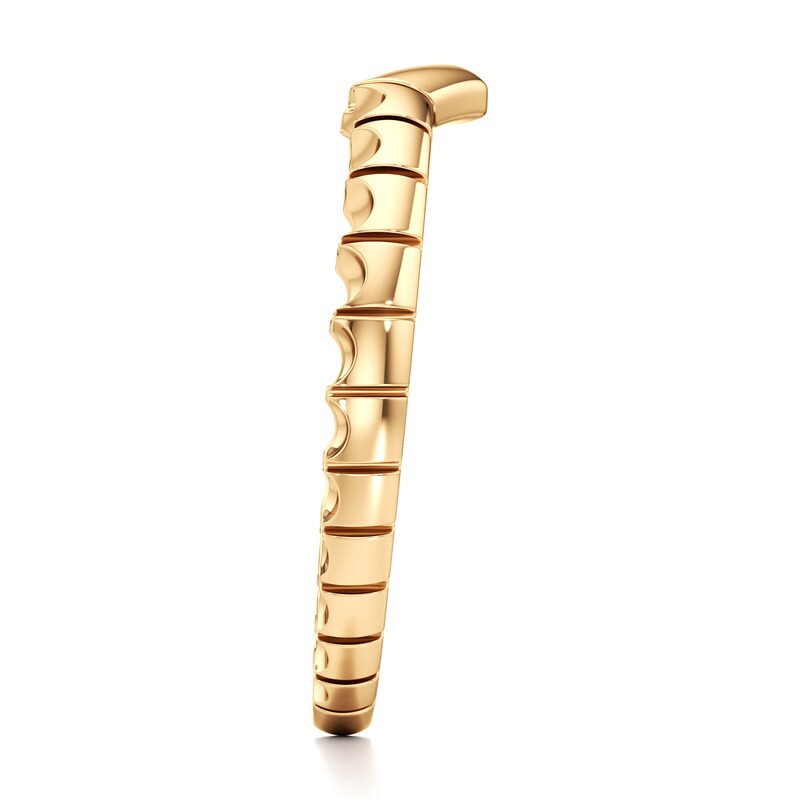 Main Image 3 of J'Lure Contour Wedding Band 18K Yellow Gold