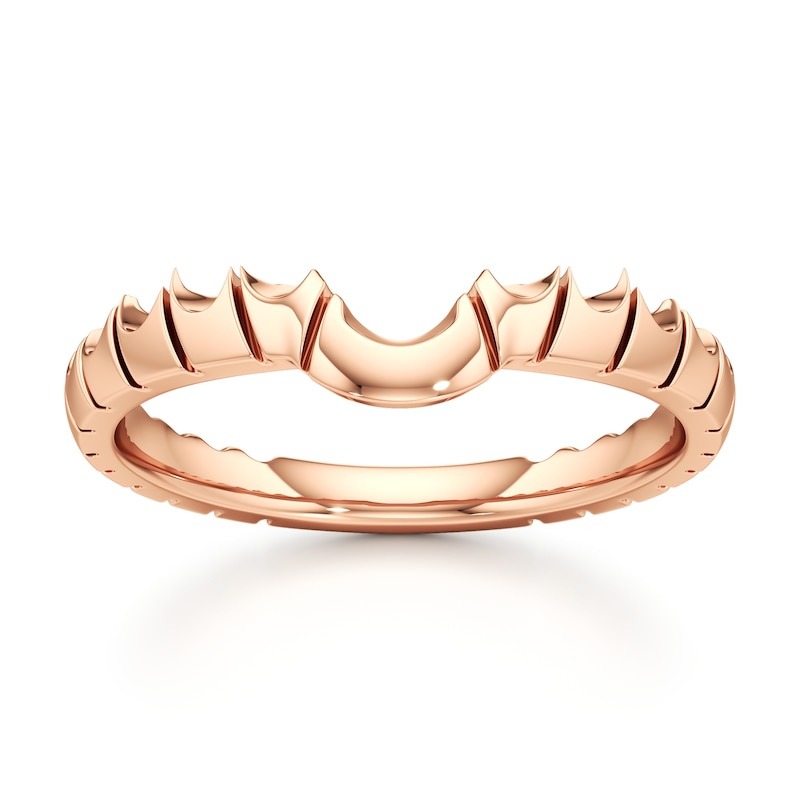 Main Image 1 of J'Lure Contour Wedding Band 18K Rose Gold