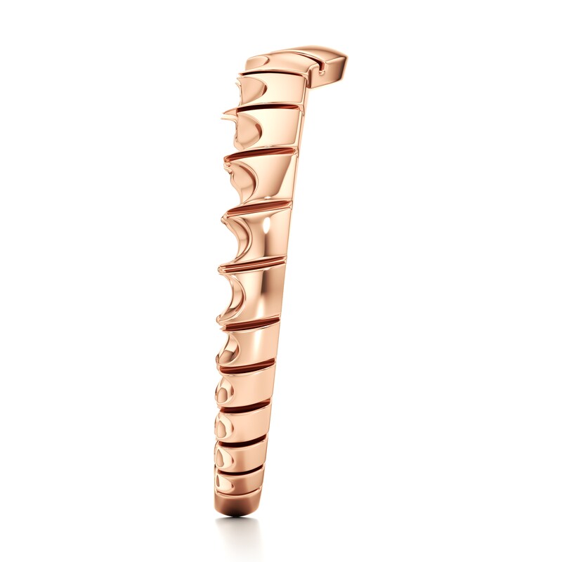 Main Image 3 of J'Lure Contour Wedding Band 18K Rose Gold