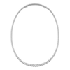 Thumbnail Image 1 of Brilliant Moments Diamond Riviera Necklace 6 ct tw 14K White Gold 16"