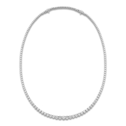 Brilliant Moments Diamond Riviera Necklace 6 ct tw 14K White Gold 16"