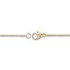 Thumbnail Image 3 of Heart-Shaped & Round-Cut Lab-Grown Diamond Double Heart Bracelet 5/8 ct tw 14K Two-Tone Gold 7"