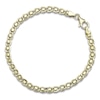 Thumbnail Image 1 of Italia D'Oro Valentino Chain Bracelet 5mm Hollow 14K Yellow Gold 8.5"