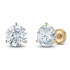 Thumbnail Image 2 of Round-Cut Lab-Grown Diamond Solitaire Stud Earrings 5 ct tw 18K Yellow Gold (VS2/F)
