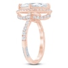 Thumbnail Image 2 of Pnina Tornai Marquise-Cut Lab-Grown Diamond Halo Engagement Ring 3 ct tw 14K Rose Gold