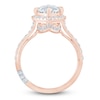 Thumbnail Image 4 of Pnina Tornai Marquise-Cut Lab-Grown Diamond Halo Engagement Ring 3 ct tw 14K Rose Gold