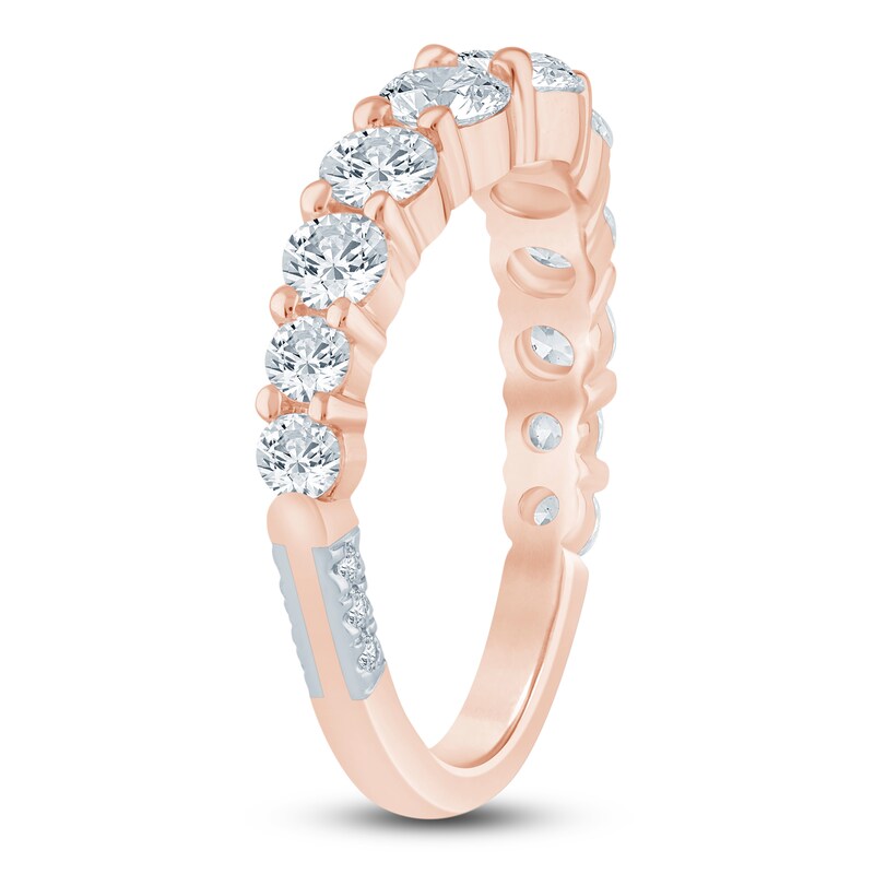 Main Image 2 of Pnina Tornai Lab-Grown Diamond Graduated Anniversary Ring 1-3/4 ct tw 14K Rose Gold