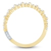 Thumbnail Image 4 of Pnina Tornai Marquise & Round-Cut Lab-Grown Diamond Anniversary Ring 1 ct tw 14K Yellow Gold