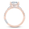 Thumbnail Image 4 of Pnina Tornai Princess-Cut Lab-Grown Diamond Engagement Ring 3-3/4 ct tw 14K Rose Gold