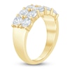 Thumbnail Image 2 of Lab-Grown Diamond Two-Row Anniversary Ring 2-1/2 ct tw 14K Yellow Gold