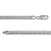 Thumbnail Image 2 of Foxtail Chain Necklace 3.8mm Solid Sterling Silver 22"
