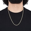 Thumbnail Image 3 of Glitter Rope Chain Necklace 2.4mm Solid 14K Yellow Gold 24"