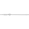 Thumbnail Image 3 of Unspoken Diamond Halo Necklace 1-1/4 ct tw 14K White Gold 18"
