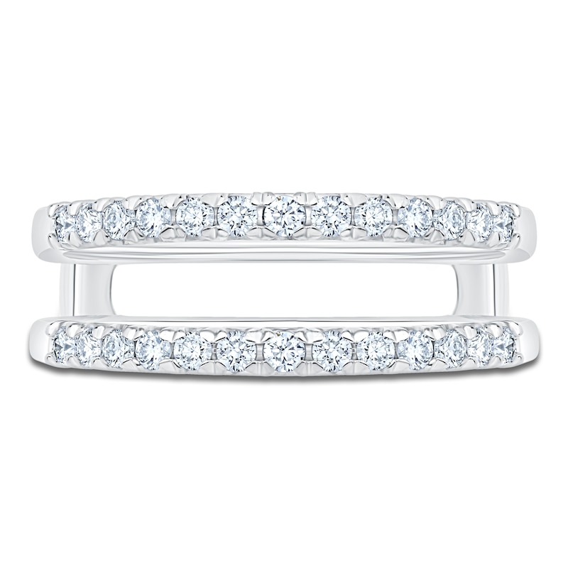 Main Image 3 of Lab-Grown Diamond Enhancer Ring 1/2 ct tw 14K White Gold