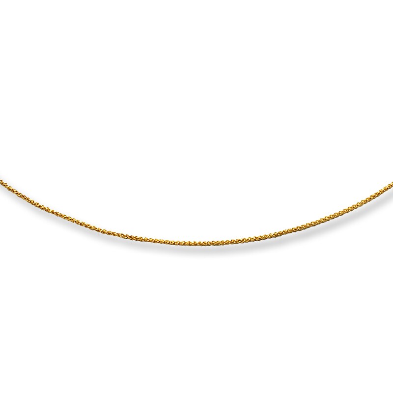 Main Image 1 of Solid Chain 14K Yellow Gold 18" Length 1.25mm
