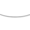 Thumbnail Image 1 of Solid Wheat Chain 14K White Gold 18" Length 1mm