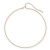 Thumbnail Image 2 of Adjustable Solid Wheat Chain 14K Yellow Gold 16"-20" Length 1.25mm