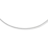 Thumbnail Image 1 of Adjustable Solid Wheat Chain 14K White Gold 16&quot;-20&quot; Length 1.25mm