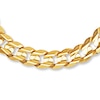 Thumbnail Image 1 of Solid Curb Bracelet 10K Yellow Gold 9-inch Length