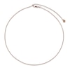 Thumbnail Image 1 of Solid Franco Chain Necklace 10K Rose Gold 20-inch Adjustable 1mm