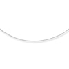 Thumbnail Image 1 of Solid Square Wheat Chain 10K White Gold 20" Adjustable 0.85mm