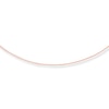 Thumbnail Image 1 of Solid Square Wheat Chain 10K Rose Gold 20" Adjustable 0.85mm