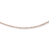 Thumbnail Image 0 of Solid Rope Chain Necklace 10K Rose Gold 24" Adjustable 2mm