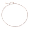 Thumbnail Image 1 of Solid Rope Chain Necklace 10K Rose Gold 24" Adjustable 2mm