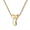 Thumbnail Image 0 of Alex Woo Necklace Number 7 14K Yellow Gold