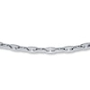 Thumbnail Image 0 of Solid Link Necklace Stainless Steel 24.5" Length 7mm