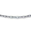 Thumbnail Image 0 of Solid Link Necklace Stainless Steel 24.5" Length 7mm