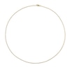 Thumbnail Image 2 of Solid Rope Chain Necklace 10K Two-Tone Gold 18" Length 1.15mm