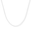 Thumbnail Image 0 of Solid Box Chain 14K White Gold 22" Length 0.75mm