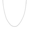 Thumbnail Image 1 of Solid Box Chain 14K White Gold 24" Length 0.93mm