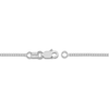 Thumbnail Image 2 of Solid Box Chain 14K White Gold 24" Length 0.75mm