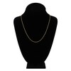 Thumbnail Image 4 of Solid Box Chain 14K Yellow Gold 20" Length 1.2mm