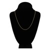 Thumbnail Image 3 of Solid Box Chain 14K Yellow Gold 20" Length 1mm