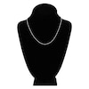 Thumbnail Image 3 of Solid Box Chain 14K White Gold 18" Length 1mm