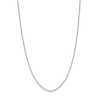Thumbnail Image 0 of Solid Box Chain 14K White Gold 20" Length 0.5mm