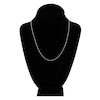Thumbnail Image 4 of Solid Box Chain 14K White Gold 20" Length 0.73mm