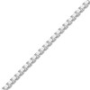 Thumbnail Image 1 of Solid Box Chain 14K White Gold 24" Length 0.5mm