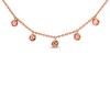 Thumbnail Image 2 of Natural Morganite Necklace 14K Rose Gold