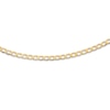 Thumbnail Image 2 of Solid Curb Chain Necklace 10K Yellow Gold 20" Length 2.4mm