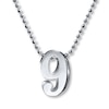 Thumbnail Image 1 of Alex Woo Necklace Number 9 Sterling Silver